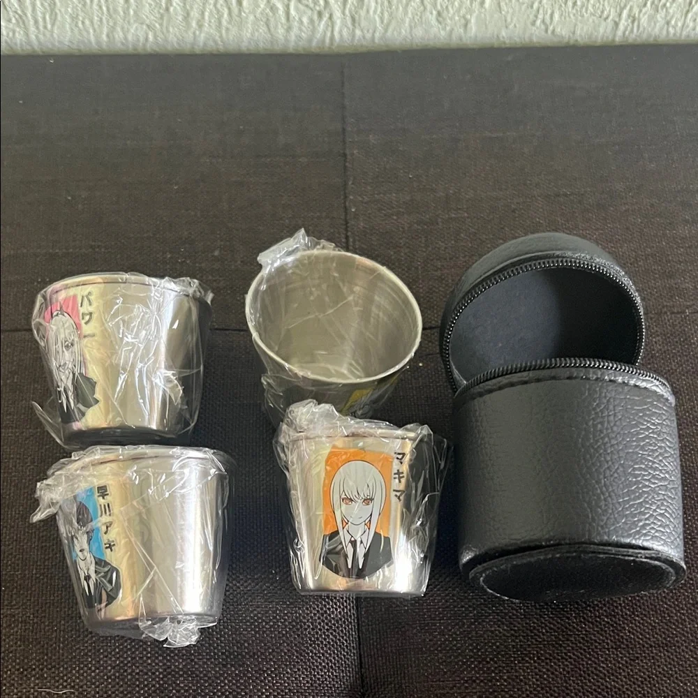 # 0728+ Anime Flask and Shot Glass Set